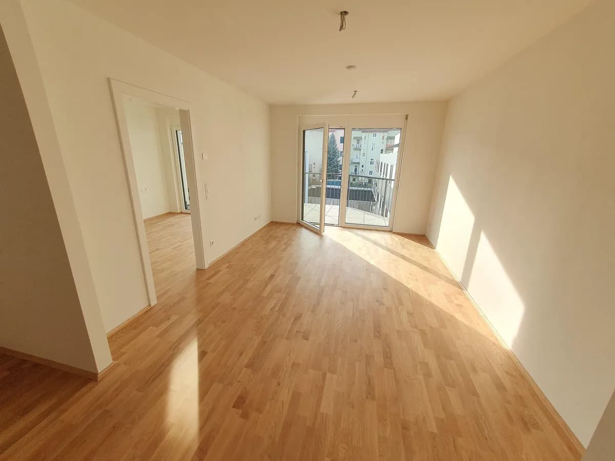2-Zimmer-Wohnung mieten in Graz – 41,56 m², € 643 – Bild 2 von 13