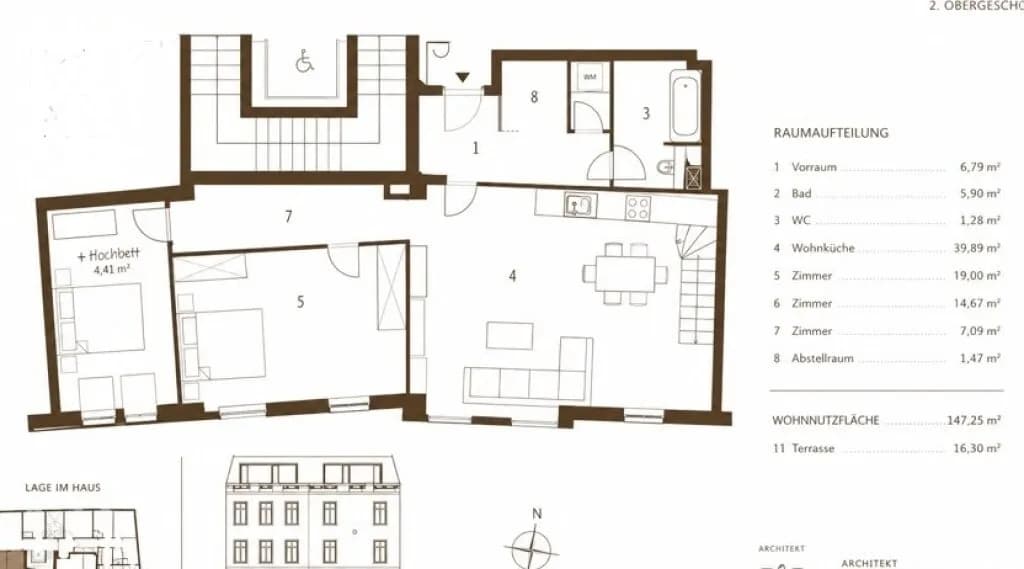 4-Zimmer-Wohnung mieten in Wien – 147,25 m², € 3.500 – Bild 25 von 31