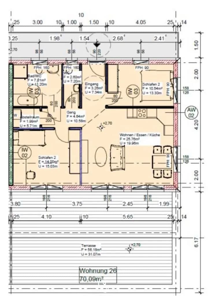 3-Zimmer-Wohnung mieten in Murtal – 70 m², € 997 – Bild 22 von 22