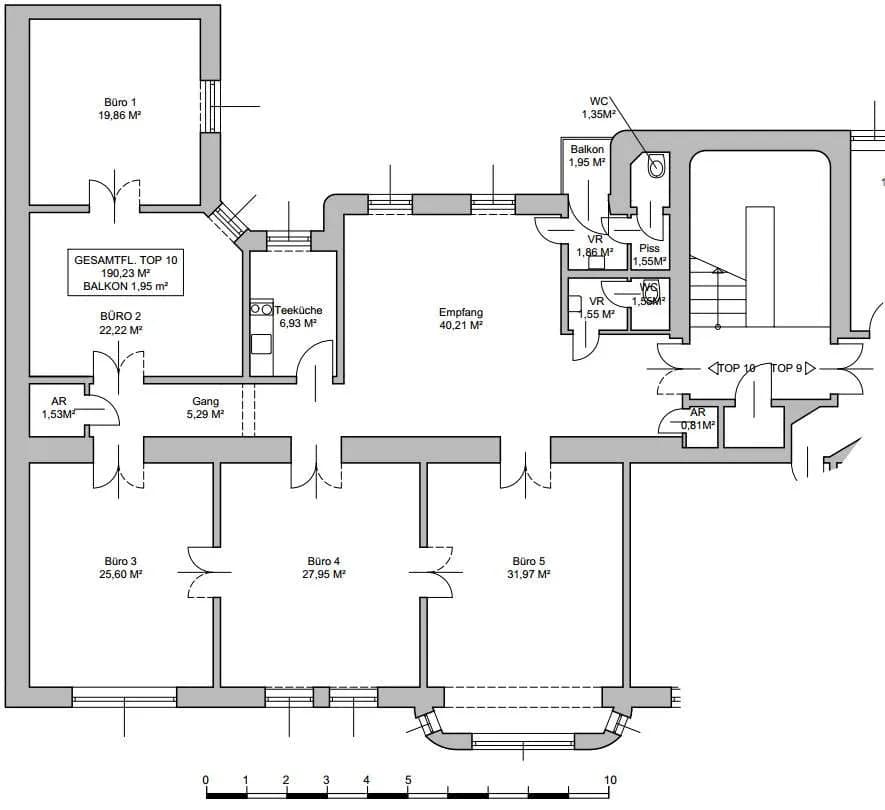 Gewerbeimmobilie mieten in Wien – 190 m², € 19 – Bild 14 von 14