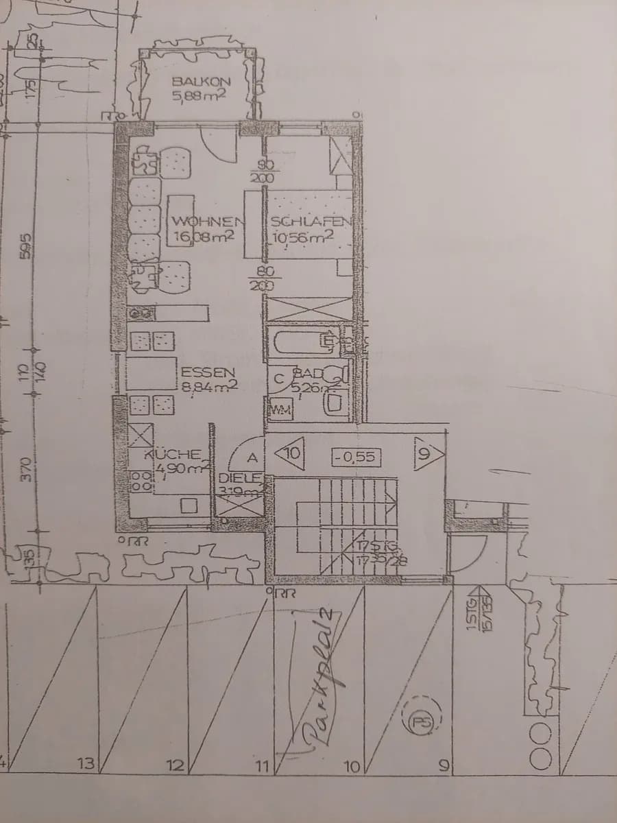 2-Zimmer-Wohnung mieten in Linz Land – 49 m², € 880 – Bild 8 von 8