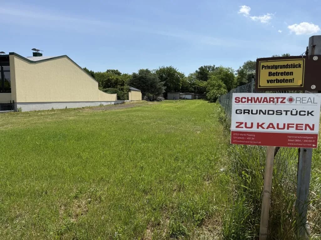Grundstück kaufen in Wiener Neustadt – 2 017 m², € 535.000 – Bild 2 von 5