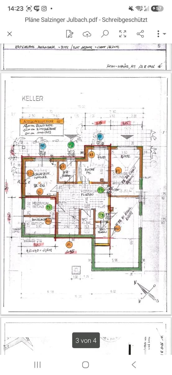 8-Zimmer-Haus kaufen in Rohrbach – 180 m², € 290.000 – Bild 28 von 29
