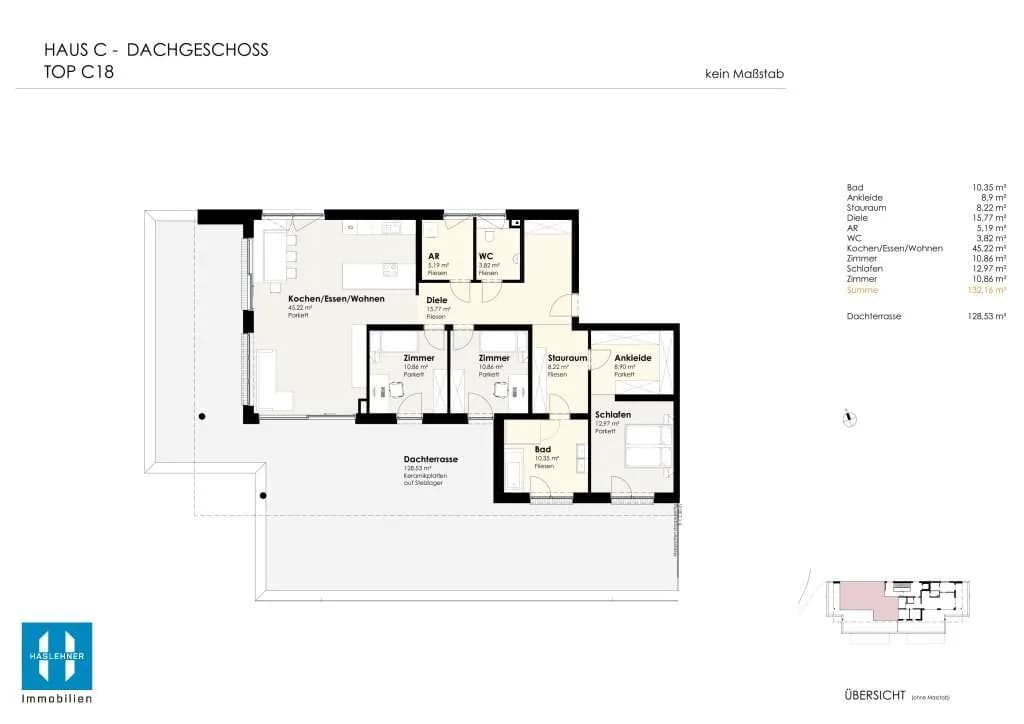 4-Zimmer-Wohnung kaufen in Eferding – 123,23 m², € 655.670 – Bild 22 von 22