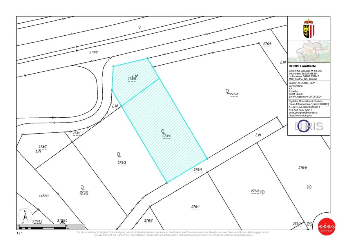 Immobilie kaufen in Wels – 4 125 m² – Bild 1 von 3