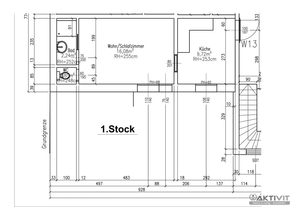 1-Zimmer-Wohnung kaufen in Graz – 29 m², € 92.000 – Bild 8 von 8