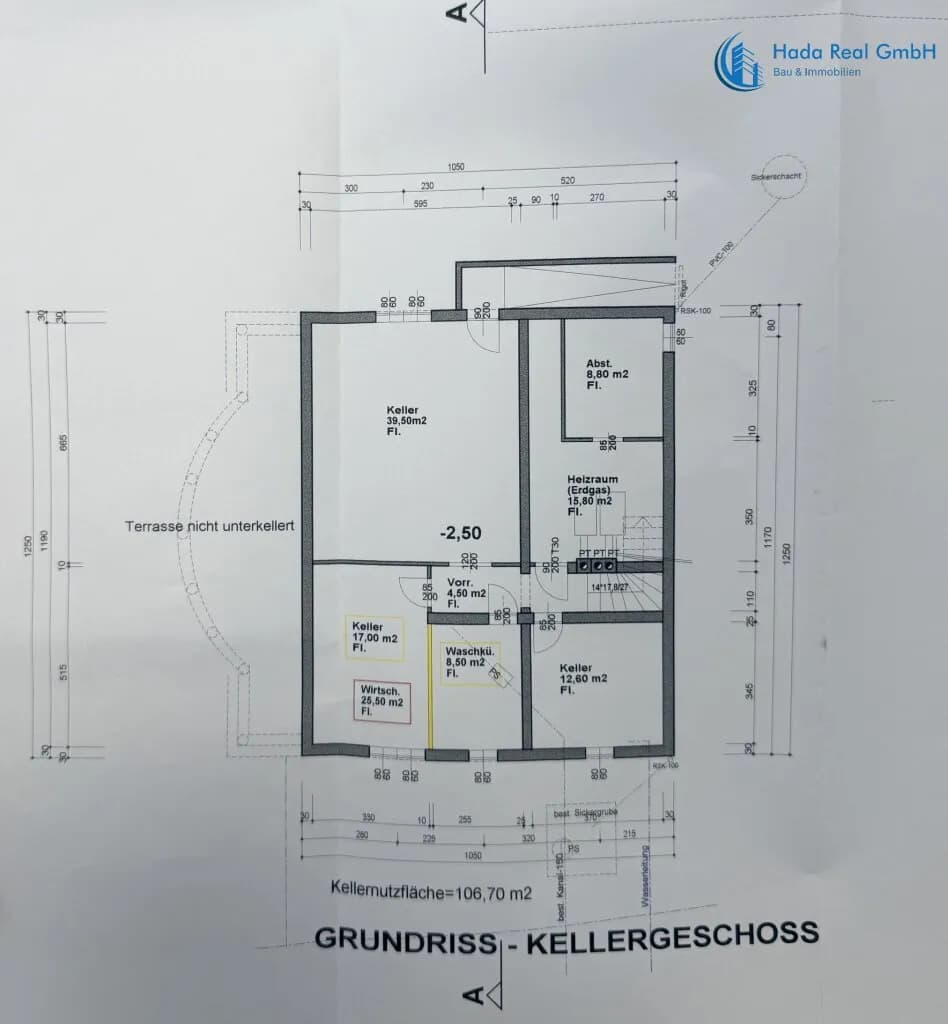 8-Zimmer-Haus kaufen in Baden – 237,1 m², € 1.200.000 – Bild 57 von 62