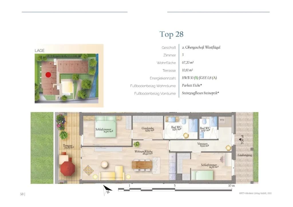 3-Zimmer-Wohnung mieten in Neunkirchen – 73,02 m², € 1.095 – Bild 19 von 19
