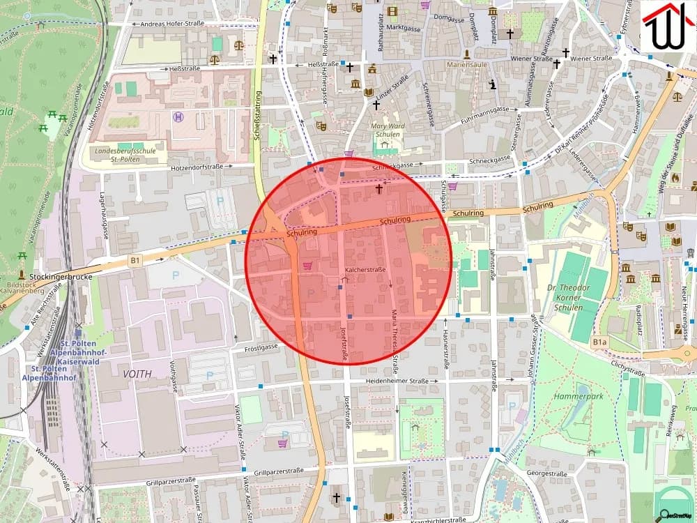 6-Zimmer-Wohnung mieten in Sankt Pölten – 130,24 m², € 1.314 – Bild 14 von 15