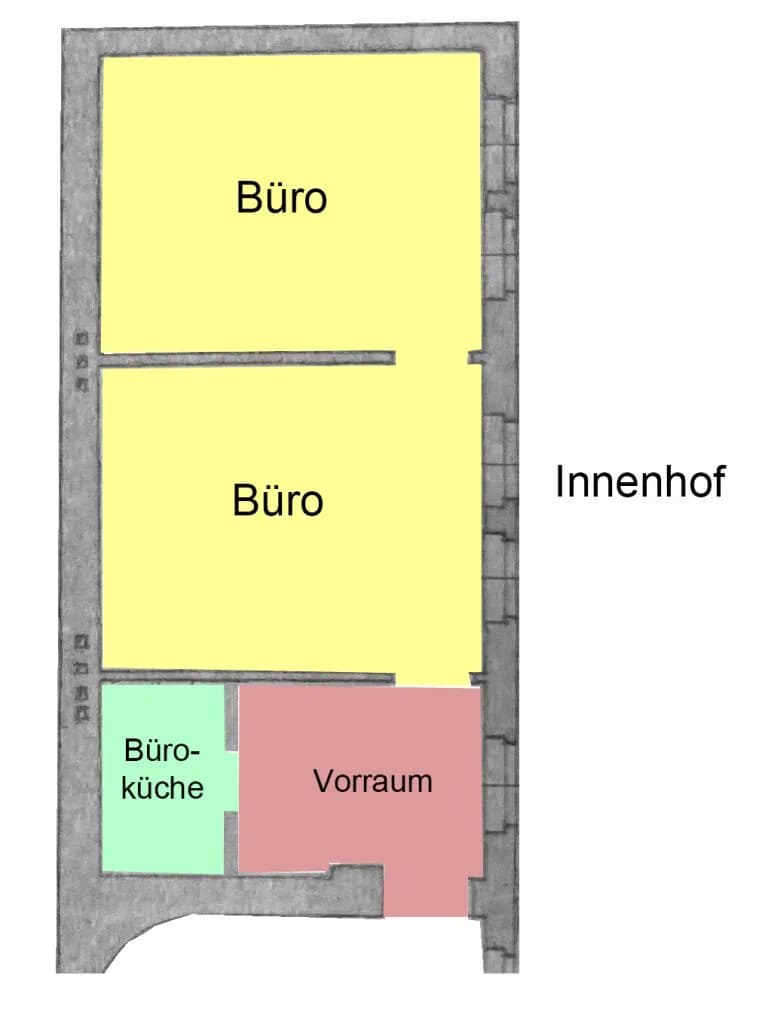 3-Zimmer-Gewerbeimmobilie mieten in Wien – 58 m², € 770 – Bild 6 von 7