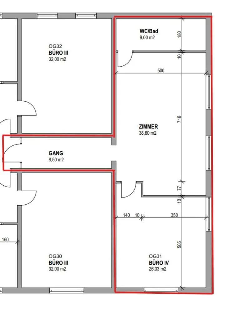 Gewerbeimmobilie mieten in Salzburg-Umgebung – 82 m², € 628 – Bild 9 von 9