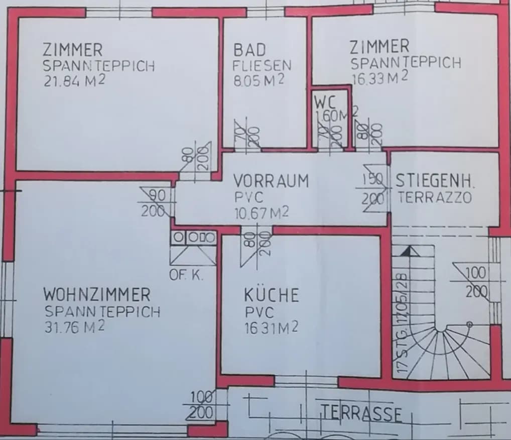 3-Zimmer-Wohnung mieten in Linz Land – 110 m², € 1.012 – Bild 7 von 7