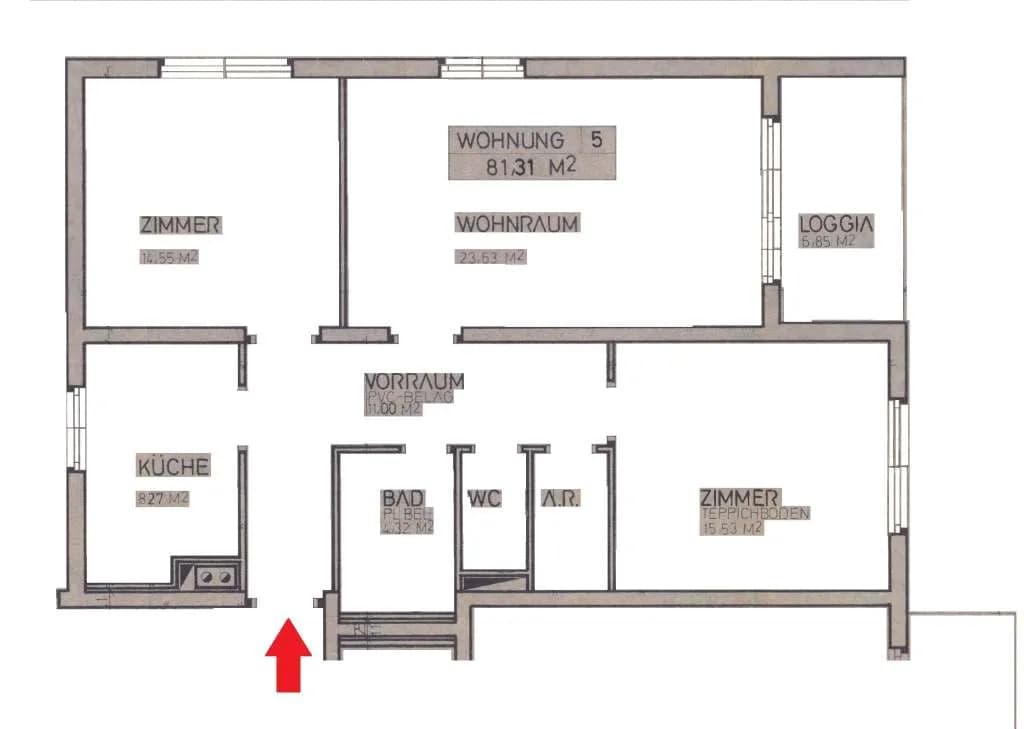 3-Zimmer-Wohnung kaufen in Murtal – 81,3 m², € 78.000 – Bild 9 von 9