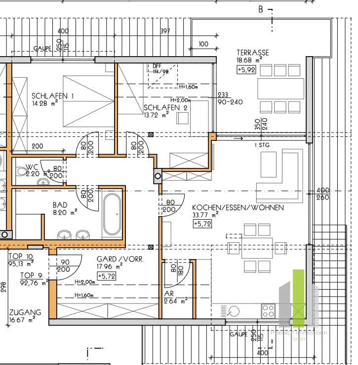 3-Zimmer-Wohnung mieten in Salzburg Stadt – 93 m², € 2.355 – Bild 8 von 8