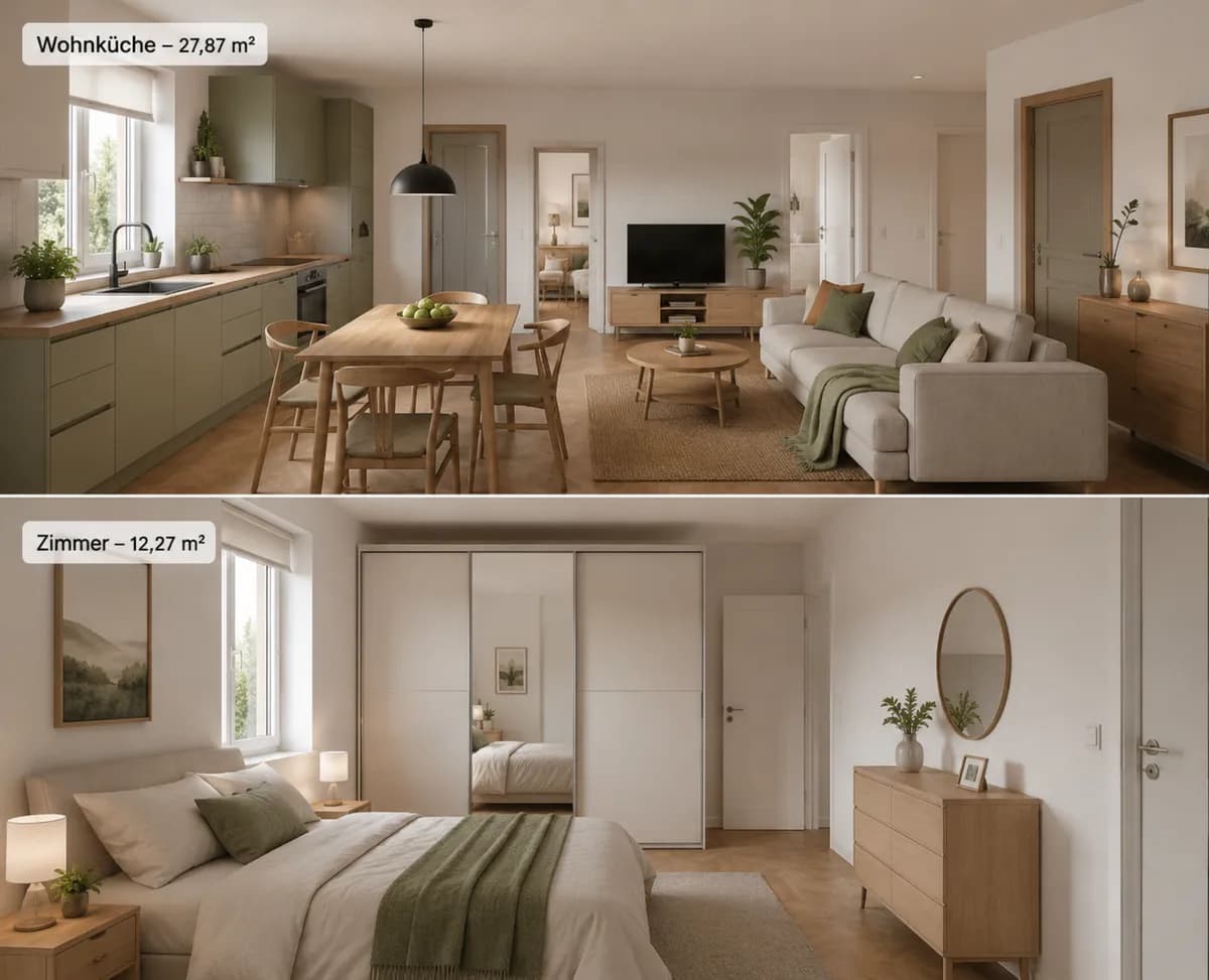 3-Zimmer-Wohnung kaufen in Baden – 77 m², € 230.000 – Bild 2 von 6