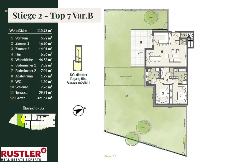4-Zimmer-Wohnung kaufen in Mödling – 115 m², € 799.000 – Bild 6 von 6