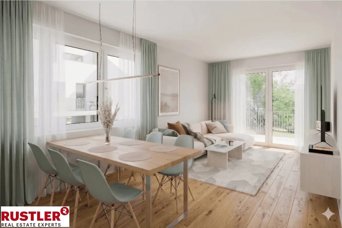 3-Zimmer-Wohnung kaufen in Mödling – 66,74 m², € 401.000 – Bild 2 von 8