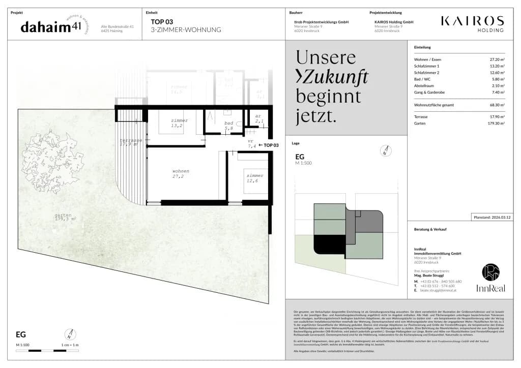 3-Zimmer-Wohnung kaufen in Imst – 68,3 m², € 439.000 – Bild 9 von 10