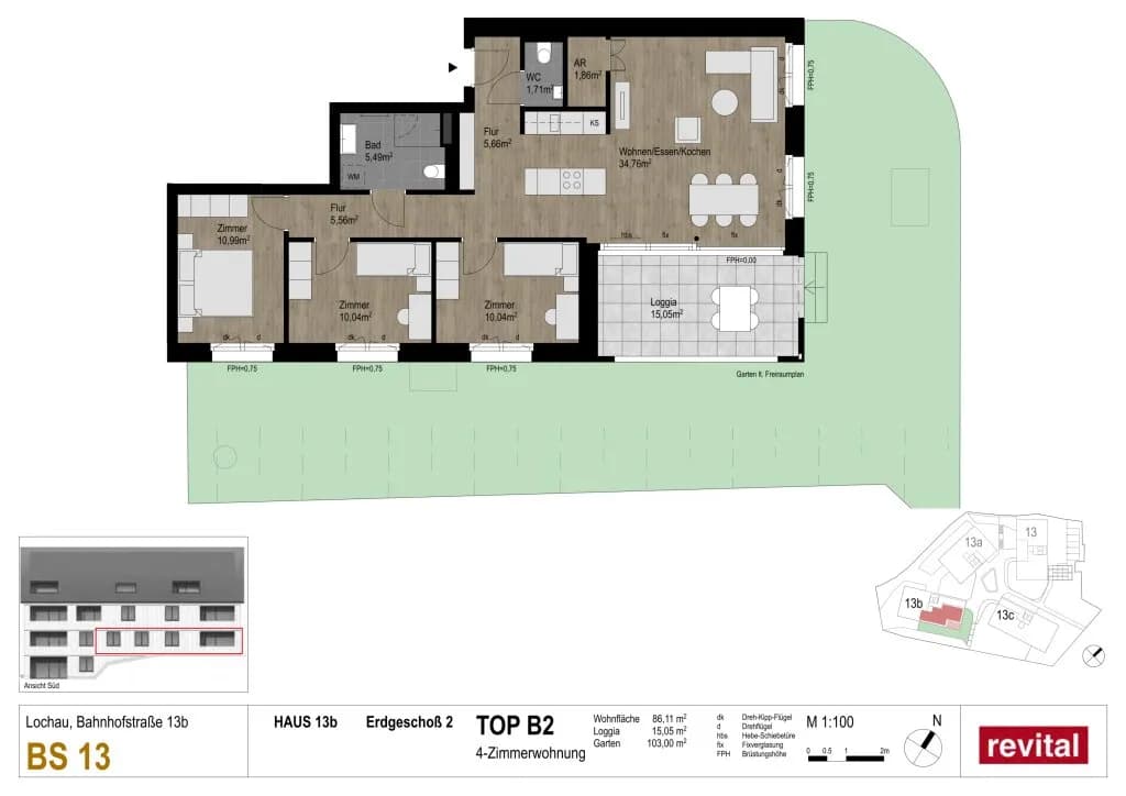 4-Zimmer-Wohnung kaufen in Bregenz – 86 m², € 677.000 – Bild 12 von 16