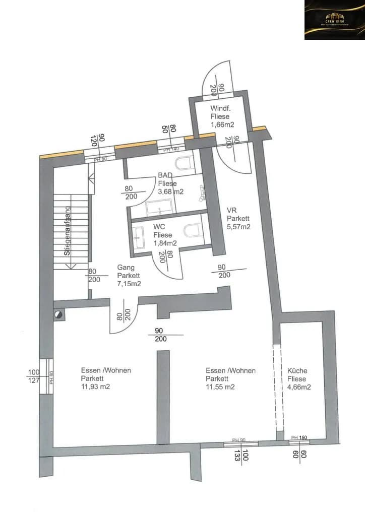 4-Zimmer-Haus kaufen in Bruck an der Leitha – 51 m², € 198.000 – Bild 13 von 14