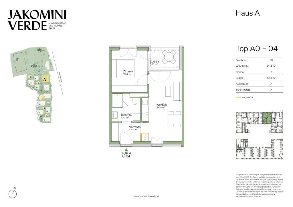 2-Zimmer-Wohnung kaufen in Graz – 41,14 m², € 178.000 – Bild 17 von 17