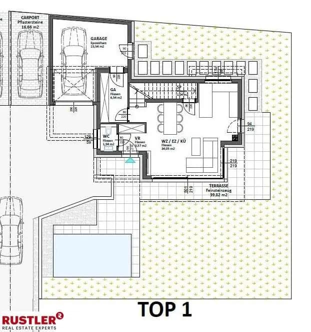 4-Zimmer-Haus kaufen in Baden – 108,73 m², € 533.000 – Bild 7 von 7