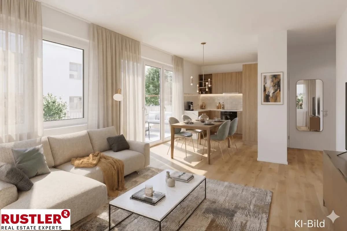 2-Zimmer-Wohnung kaufen in Mödling – 51 m², € 244.000 – Bild 4 von 5