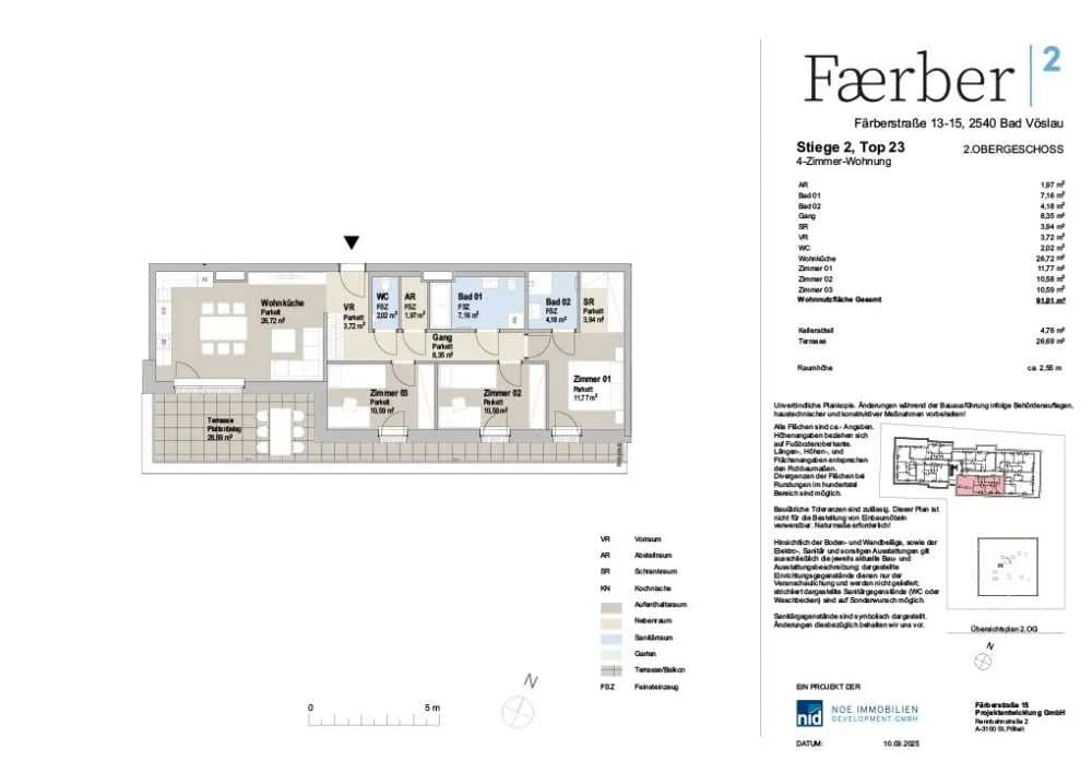 4-Zimmer-Wohnung kaufen in Baden – 90,42 m², € 568.000 – Bild 21 von 21