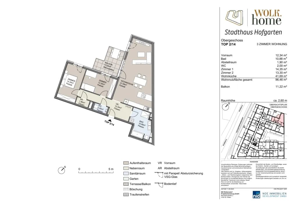 3-Zimmer-Wohnung kaufen in Mistelbach – 96,46 m², € 539.000 – Bild 10 von 11