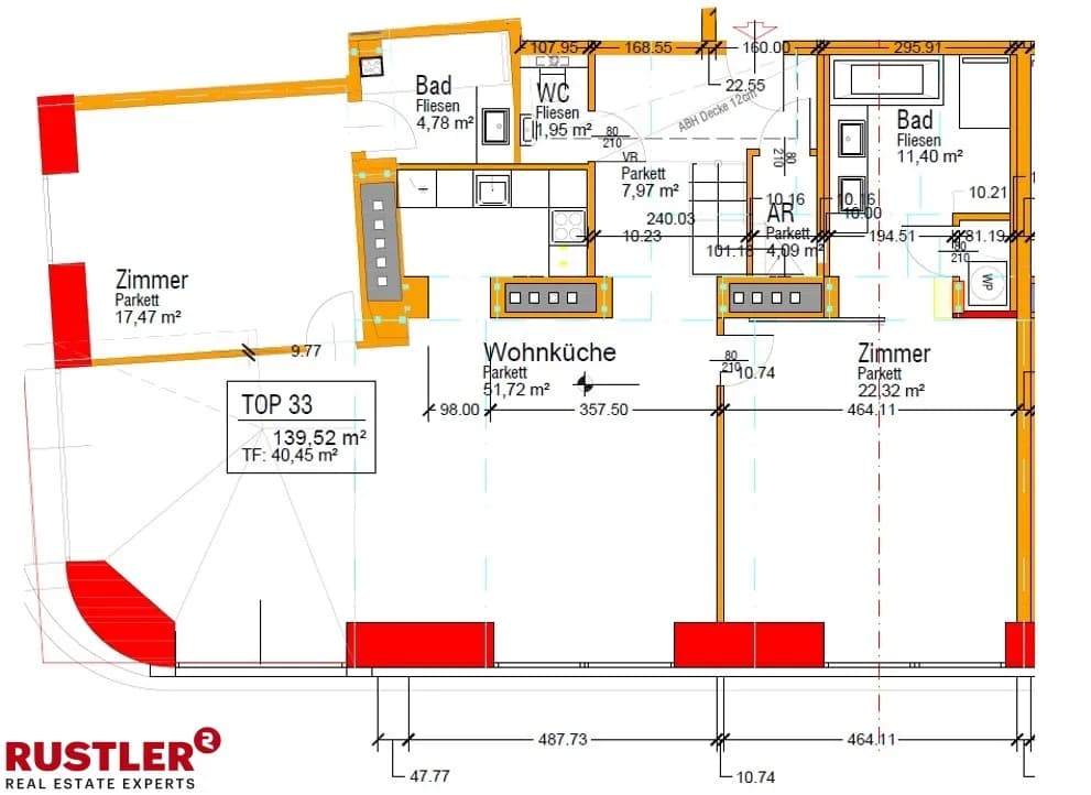 3-Zimmer-Wohnung kaufen in Wien – 139,52 m², € 1.199.000 – Bild 4 von 7
