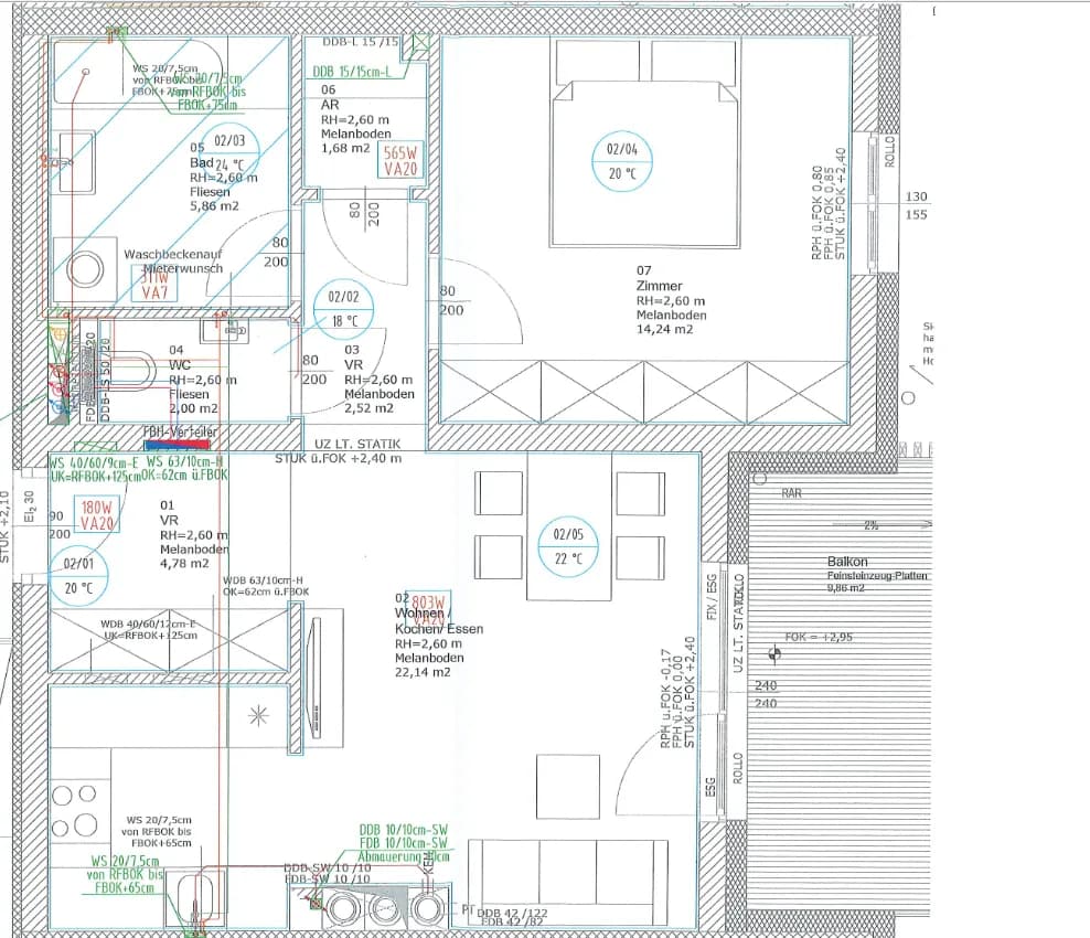 2-Zimmer-Wohnung kaufen in Eisenstadt – 53,22 m², € 217.000 – Bild 11 von 11