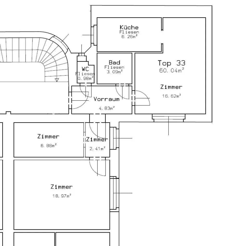 3-Zimmer-Wohnung kaufen in Wien – 60,04 m², € 234.900 – Bild 11 von 11