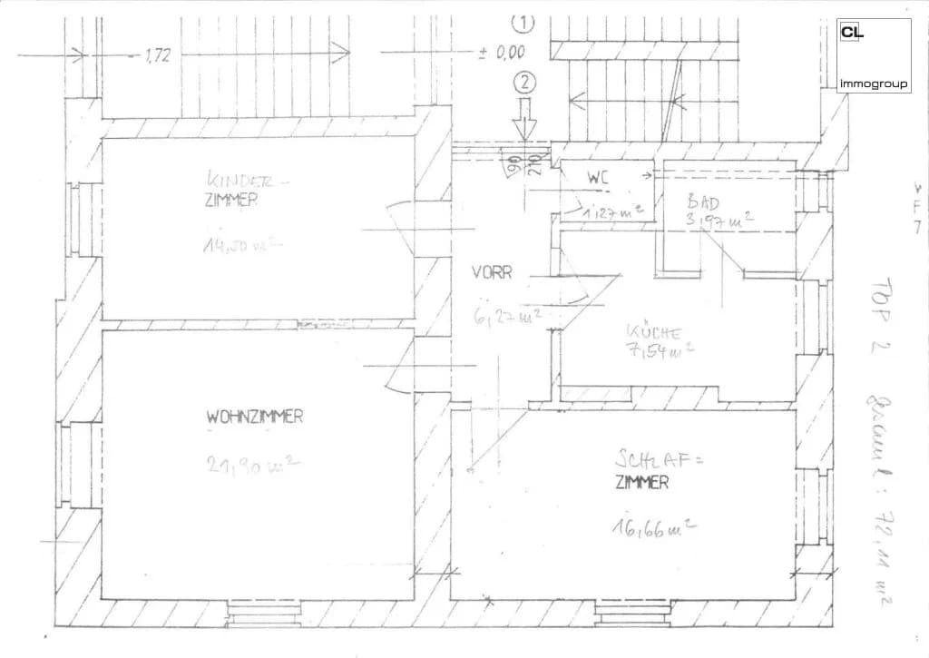3-Zimmer-Immobilie mieten in Salzburg Stadt – 72,11 m², € 948 – Bild 13 von 13