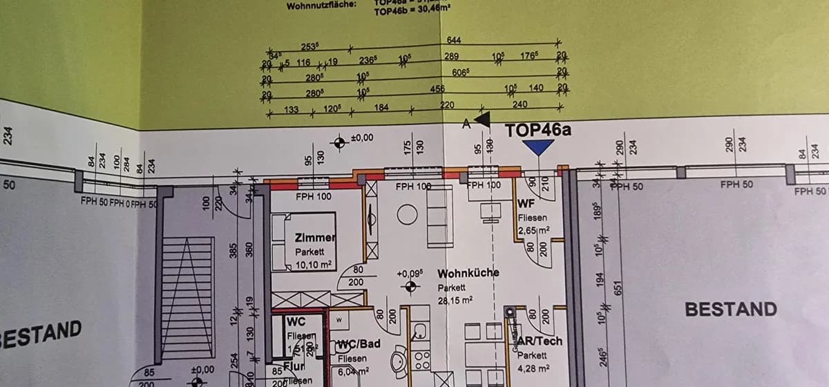 2-Zimmer-Wohnung mieten in Wels – 51 m², € 790 – Bild 3 von 8