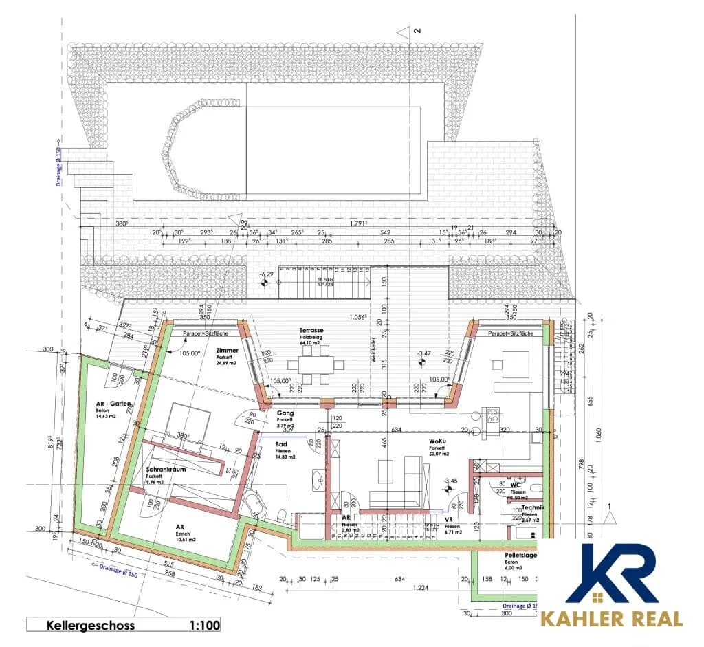 4-Zimmer-Haus kaufen in Sankt Pölten Land – 176,82 m², € 1.100.000 – Bild 19 von 20