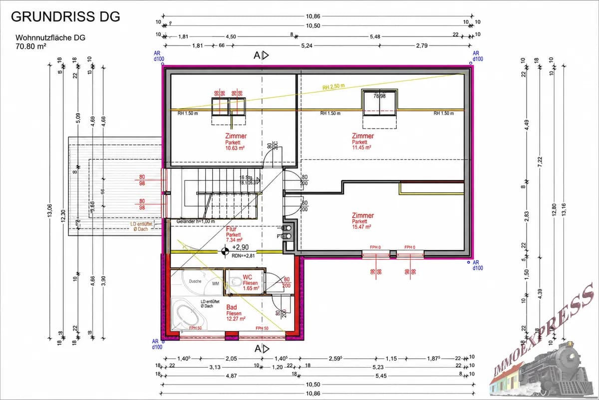 5-Zimmer-Haus mieten in Mödling – 180 m², € 2.600 – Bild 19 von 19