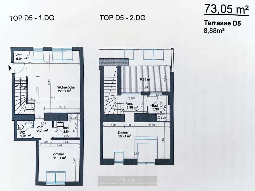 3-Zimmer-Wohnung mieten in Wien – 73,05 m², € 2.000 – Bild 20 von 20