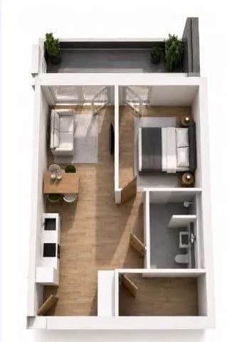 Wohnung mieten in Schwaz – 52 m², € 1.170 – Bild 2 von 3