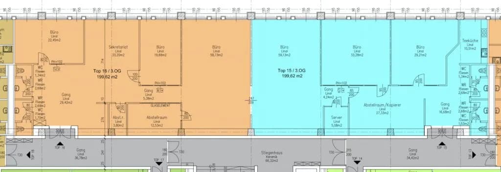 8-Zimmer-Gewerbeimmobilie mieten in Mödling – 399 m², € 4.991 – Bild 11 von 11