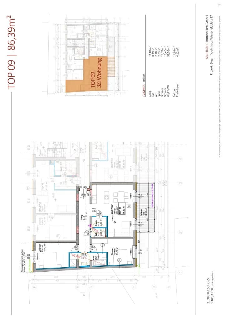 3-Zimmer-Wohnung kaufen in Steyr – 86,4 m², € 458.900 – Bild 11 von 11