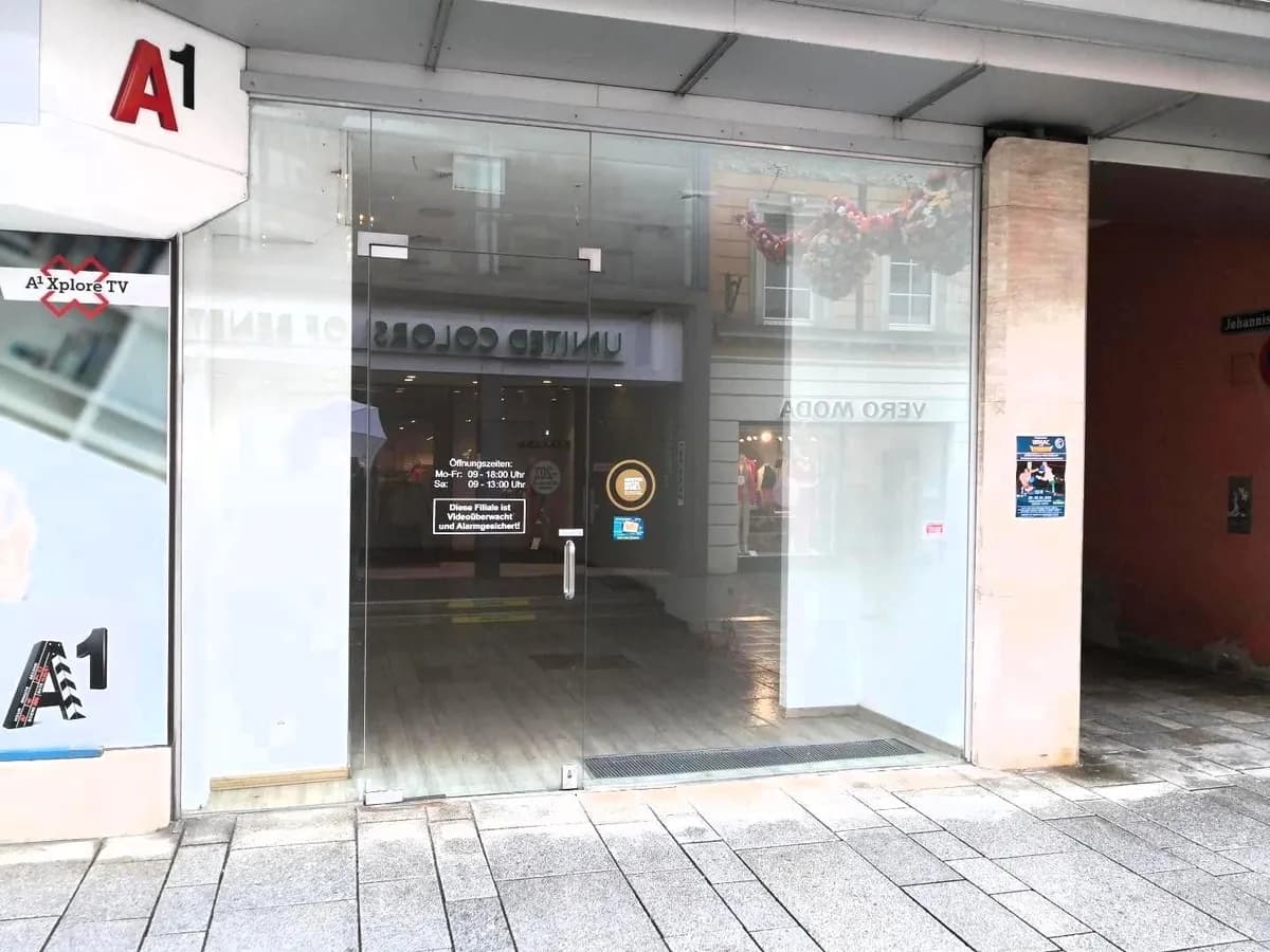 Gewerbeimmobilie mieten in Wels – 50 m², € 2.200 – Bild 1 von 4