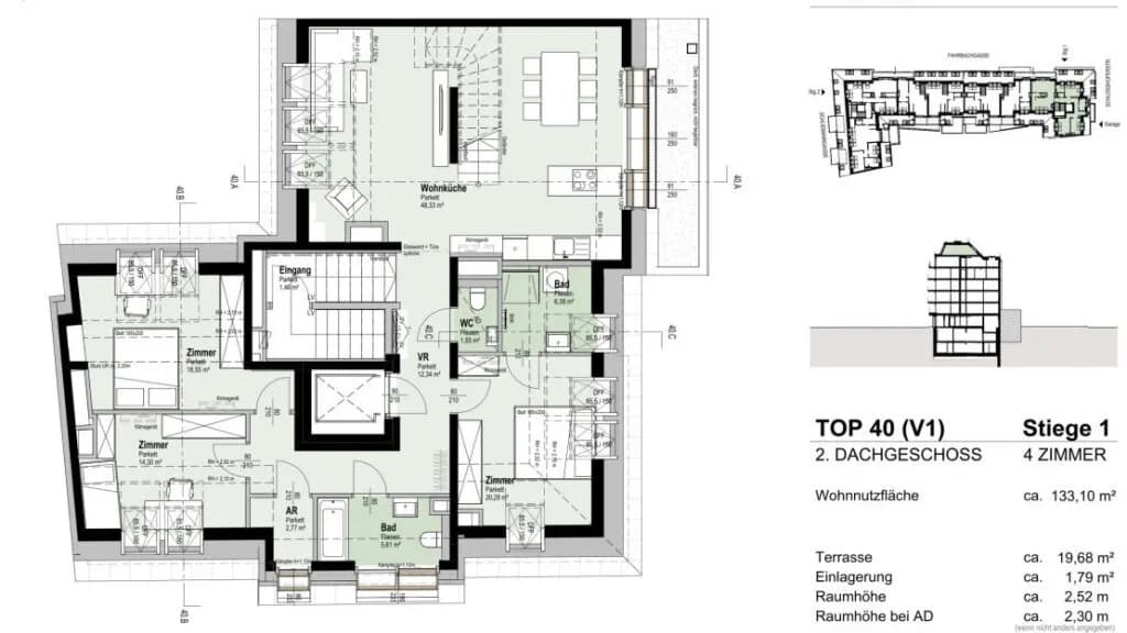 4-Zimmer-Wohnung kaufen in Wien – 133,1 m², € 948.200 – Bild 30 von 32