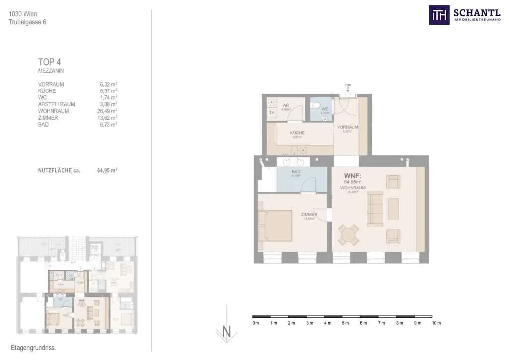 2-Zimmer-Wohnung kaufen in Wien – 64,95 m², € 449.000 – Bild 10 von 10