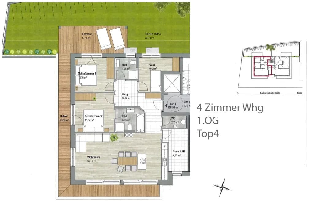 3-Zimmer-Wohnung kaufen in Kitzbühel – 104 m² – Bild 24 von 29