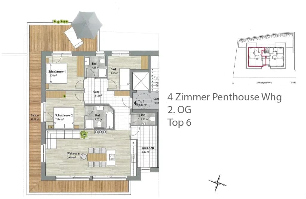 3-Zimmer-Wohnung kaufen in Kitzbühel – 104 m² – Bild 26 von 29