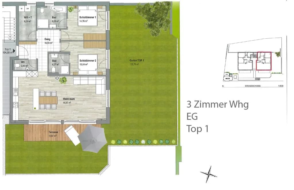 3-Zimmer-Wohnung kaufen in Kitzbühel – 104 m² – Bild 28 von 29