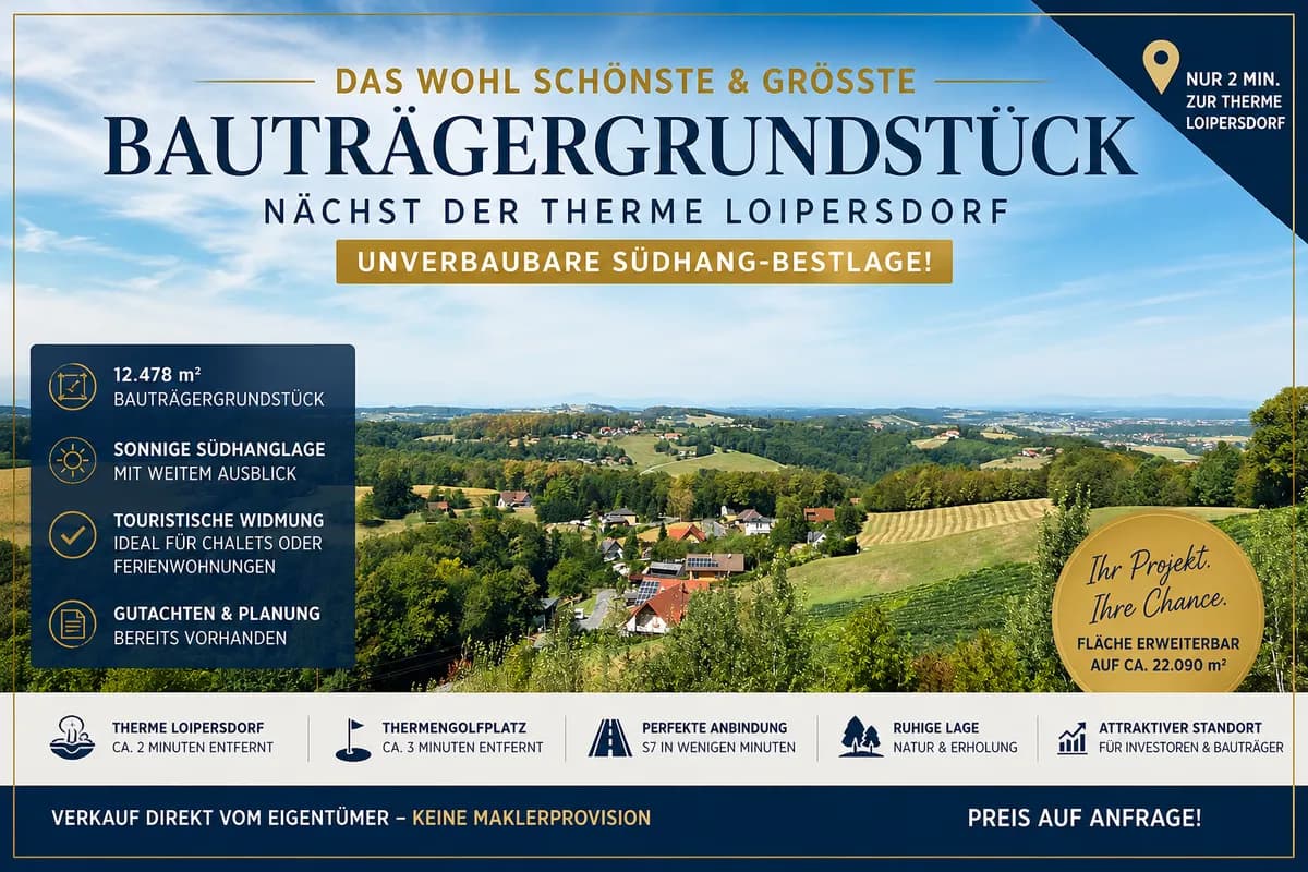 Grundstück kaufen in Jennersdorf – 12 478 m² – Bild 1 von 8