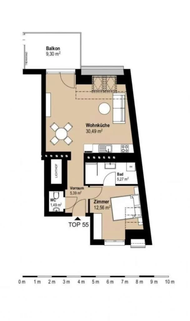 Wohnung mieten in Wien – 63 m², € 1.990 – Bild 12 von 12