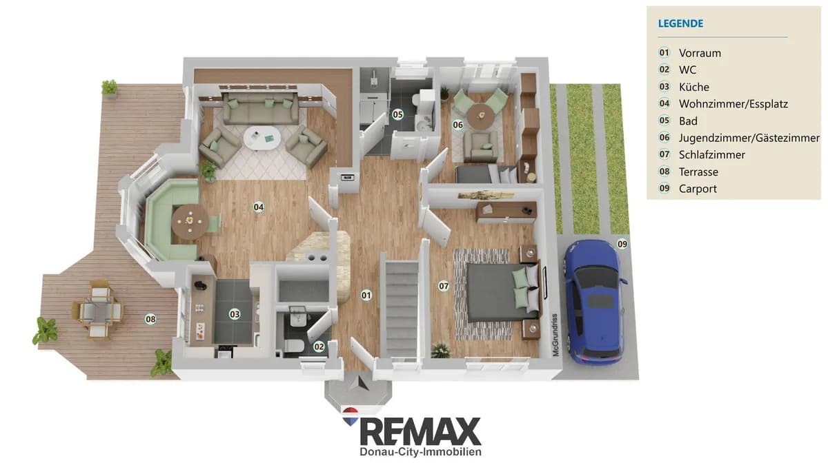 5-Zimmer-Haus kaufen in Gänserndorf – 100 m², € 473.000 – Bild 41 von 43