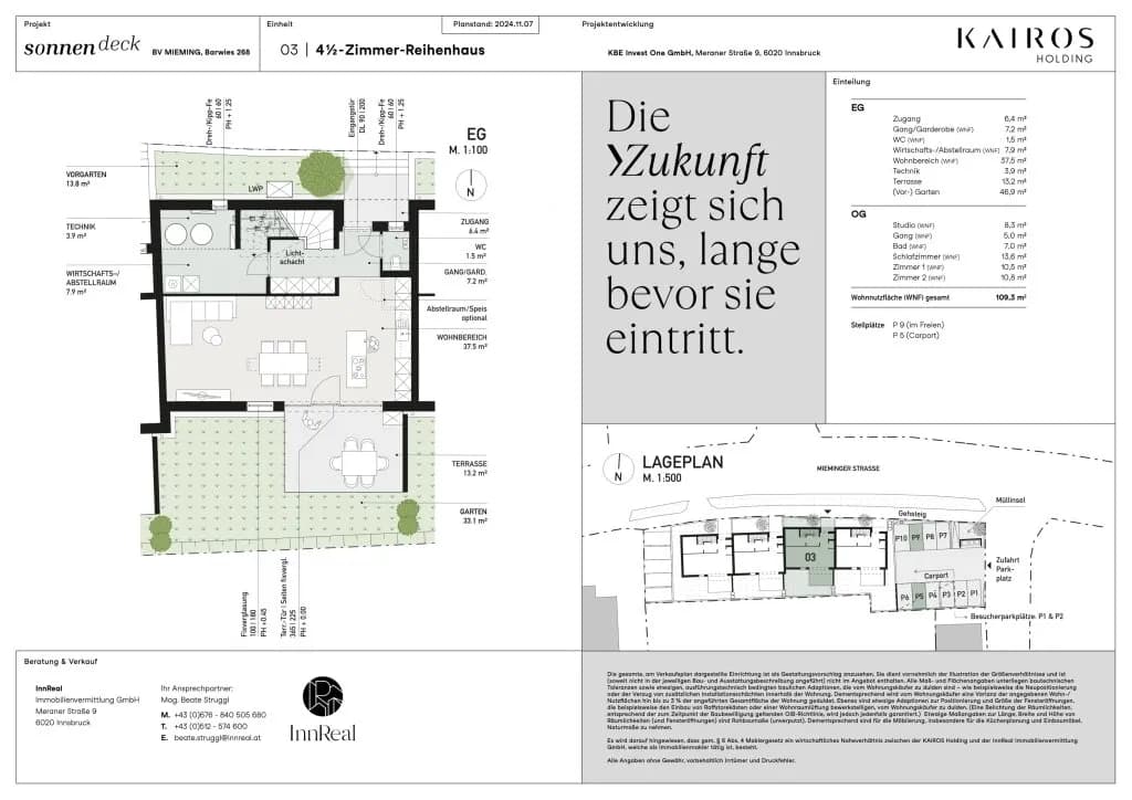 5-Zimmer-Haus kaufen in Imst – 110 m², € 679.000 – Bild 11 von 12